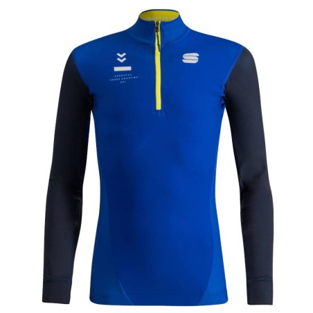 Sportful Squadra Kid's Race maillot Bleu vif